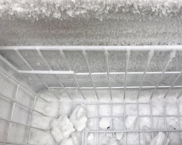 Tủ lạnh đóng băng có hư không?