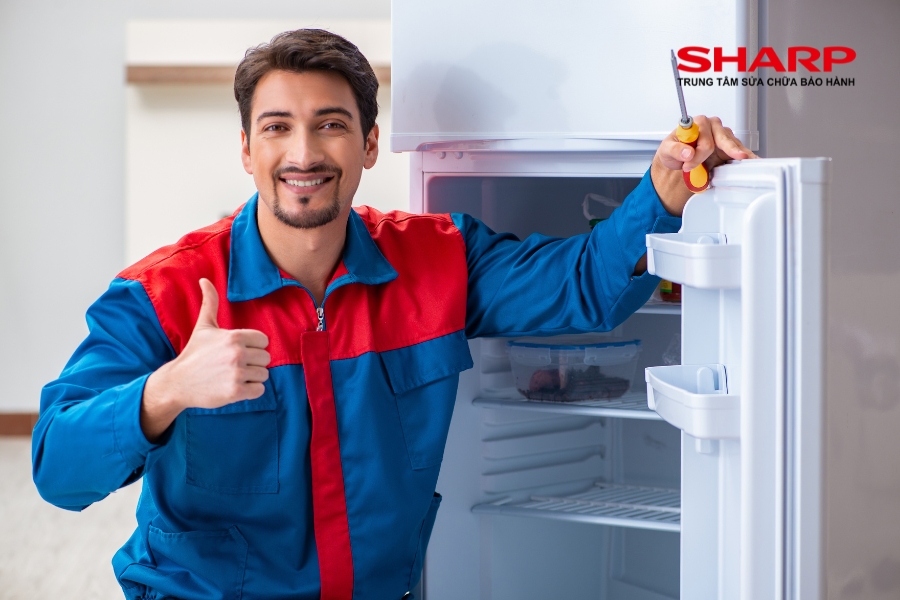 Quy Trình Sửa Tủ Lạnh Sharp Tại Nhà