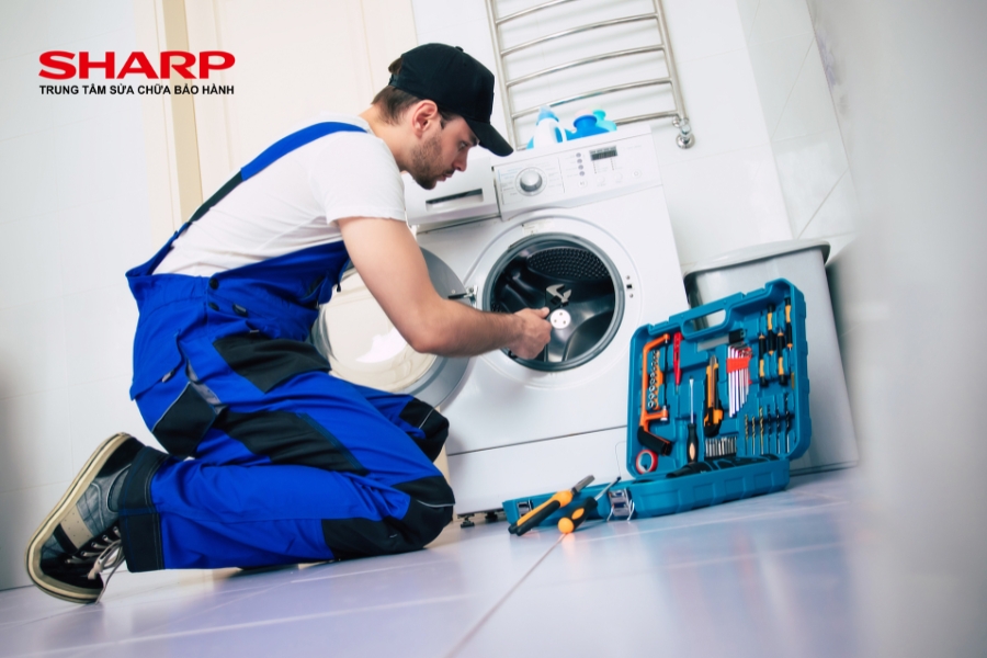 Các lỗi thường gặp trên máy giặt Sharp
