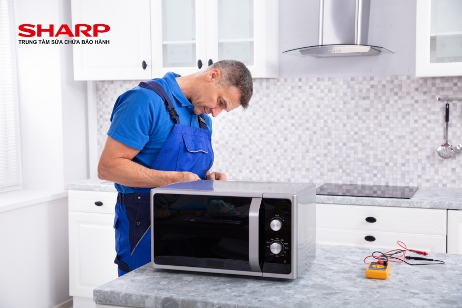 cách xử lý các lỗi thường gặp trên lò vi sóng tại nhà