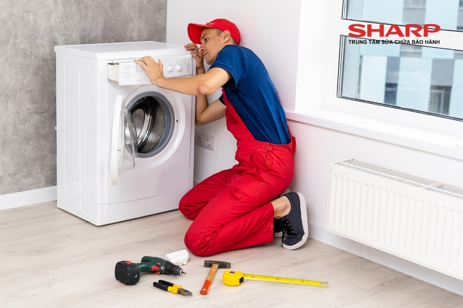 Dịch vụ sửa chữa máy giặt Sharp uy tín tại nhà