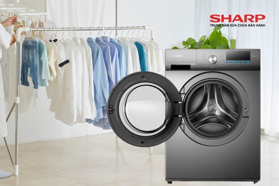Ưu – Nhược Điểm Máy Giặt Sharp Lồng Ngang