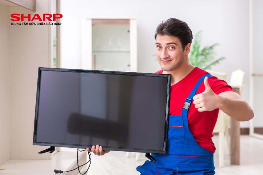 Khi nào nên gọi dịch vụ sửa tivi Sharp chuyên nghiệp